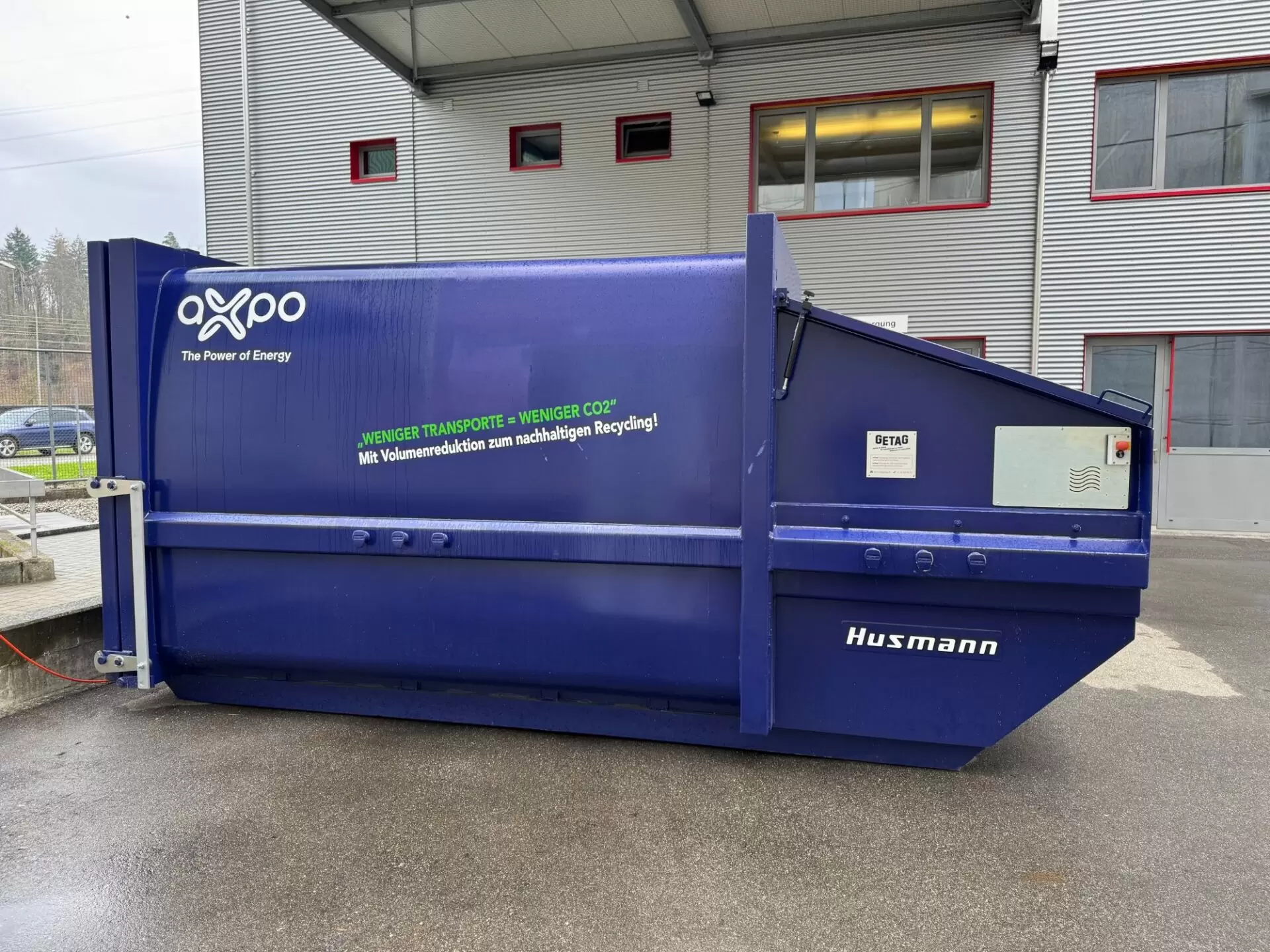 Pressmulde Axpo
